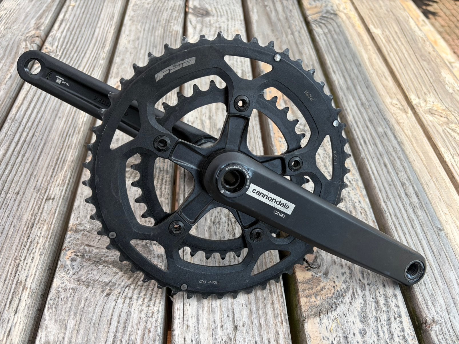 Cannondale ONE crank, Ophalen of Verzenden, Zo goed als nieuw, Racefiets, Crankstel of Pedalen