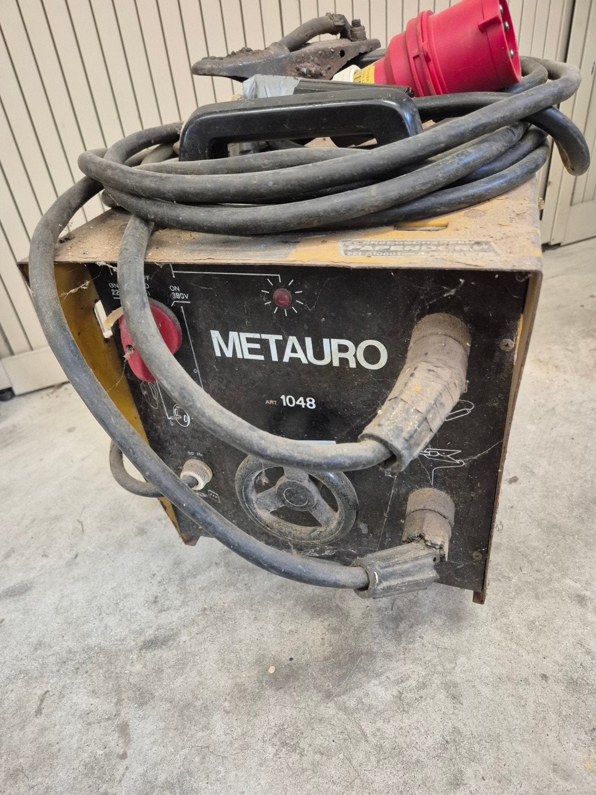 Elektrisch Lasapparaat Metaura Art. 1048 - 220V/380V, Ophalen, Gebruikt, 150 tot 250 ampère, Elektroden