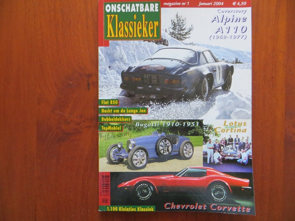 Onschatbare Klassieker 1 2004 Alpine A110 (1962-1977), Ophalen of Verzenden, Nieuw, Ford