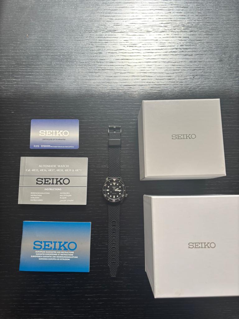 Seiko 5 automatic, Ophalen, Seiko, Polshorloge, Kunststof