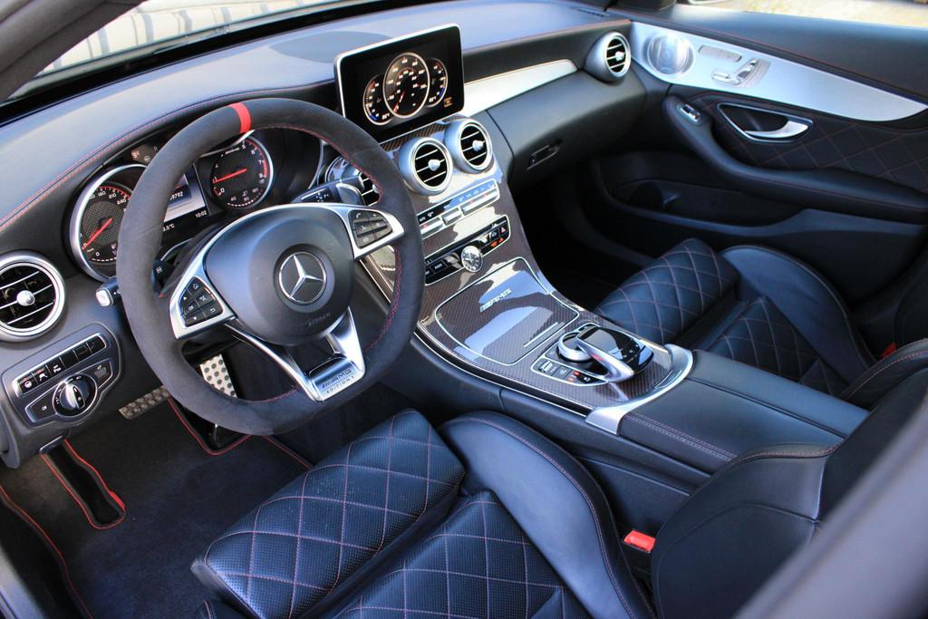 Mercedes-Benz C-Klasse AMG 63 S Edition 1 Schaalstoelen | Pa, Auto's, Mercedes-Benz, Automaat, Achterwielaandrijving, Gebruikt
