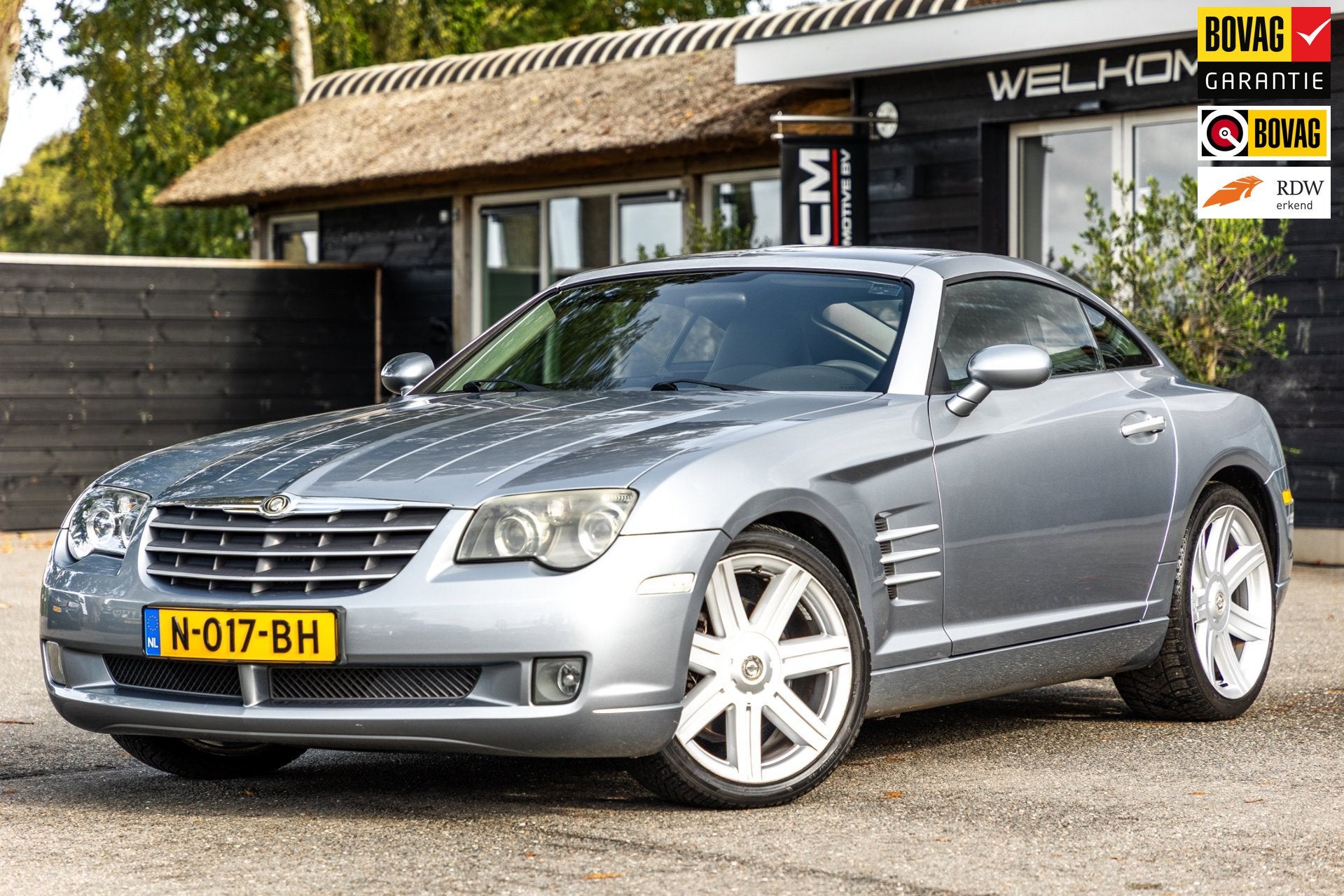 Chrysler Crossfire 3.2 V6 I Leder I Coupe I Zeer netjes I Ku, Auto's, Automaat, Gebruikt, 2 stoelen, Electronic Stability Program (ESP)