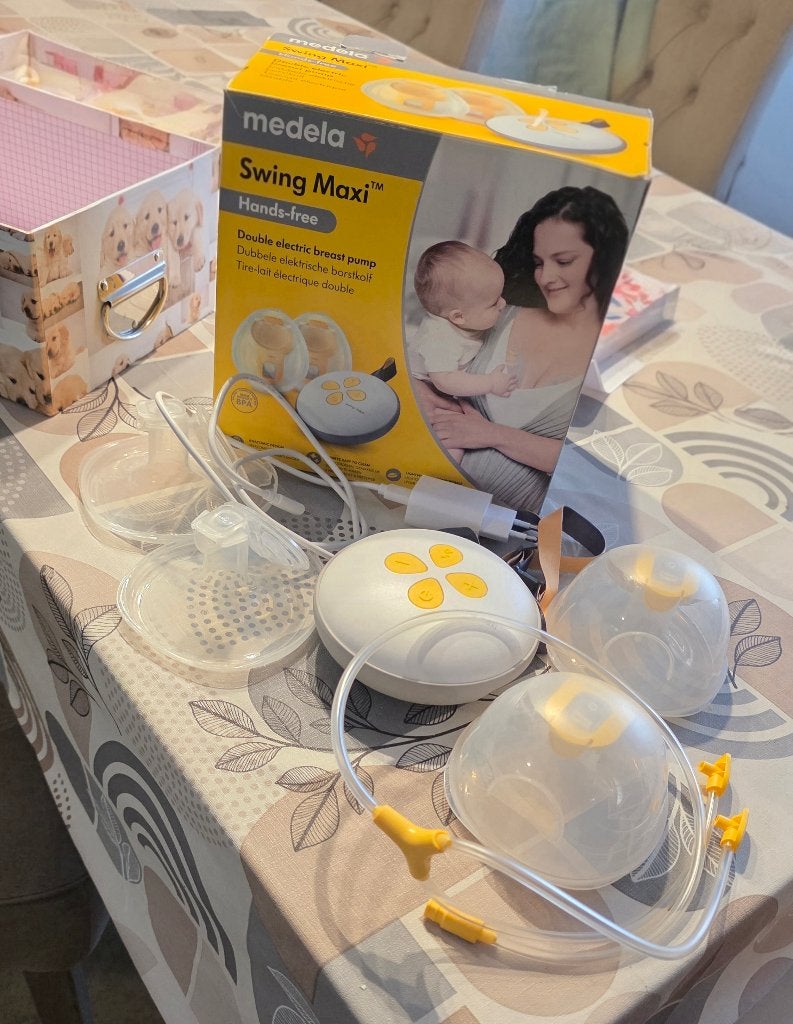 Medela swing maxi handsfree borstkolf, Medela, Borstkolf, Ophalen of Verzenden, Zo goed als nieuw