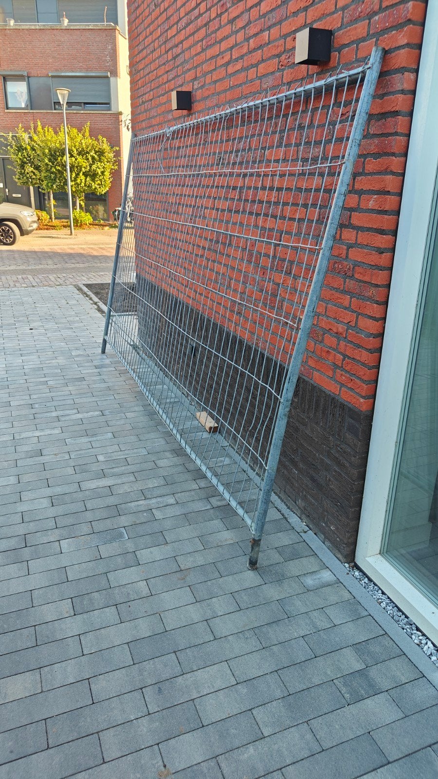 Steigerhekwerk steiger hek hekken, Ophalen of Verzenden, Gebruikt, Minder dan 10 meter