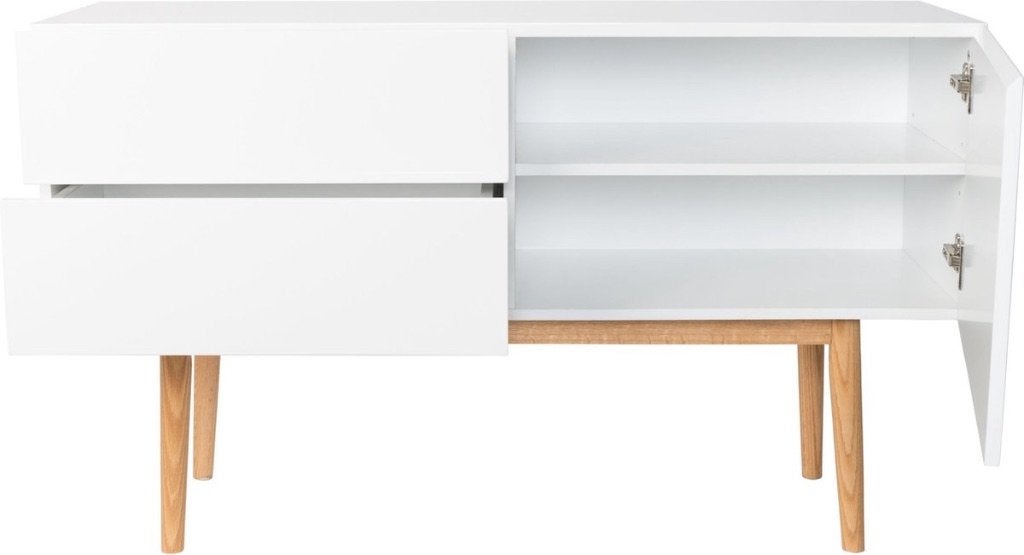 Zuiver “high on woods” dressoir, Ophalen, Gebruikt, 100 tot 150 cm, Met lade(s)