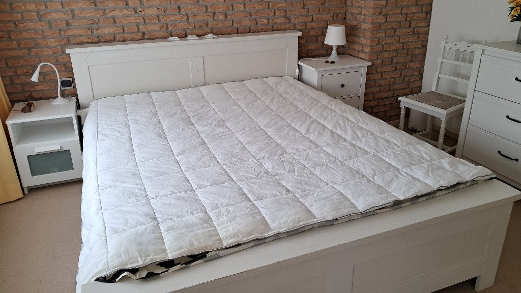 Dekbed anti allergeen en anti huisstofmijt, Ophalen, Overige maten, Wit, Deken of Dekbed