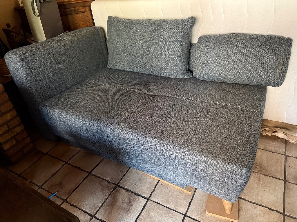 Sofa zetel + bed, Ophalen, Eenpersoons, 75 tot 100 cm, Zo goed als nieuw