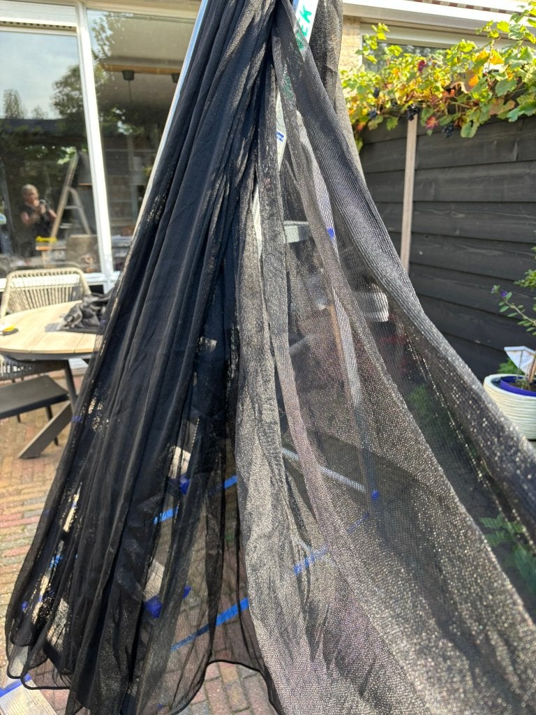 Gordijnen, Ophalen, Overige materialen, Overige merken, Zwart