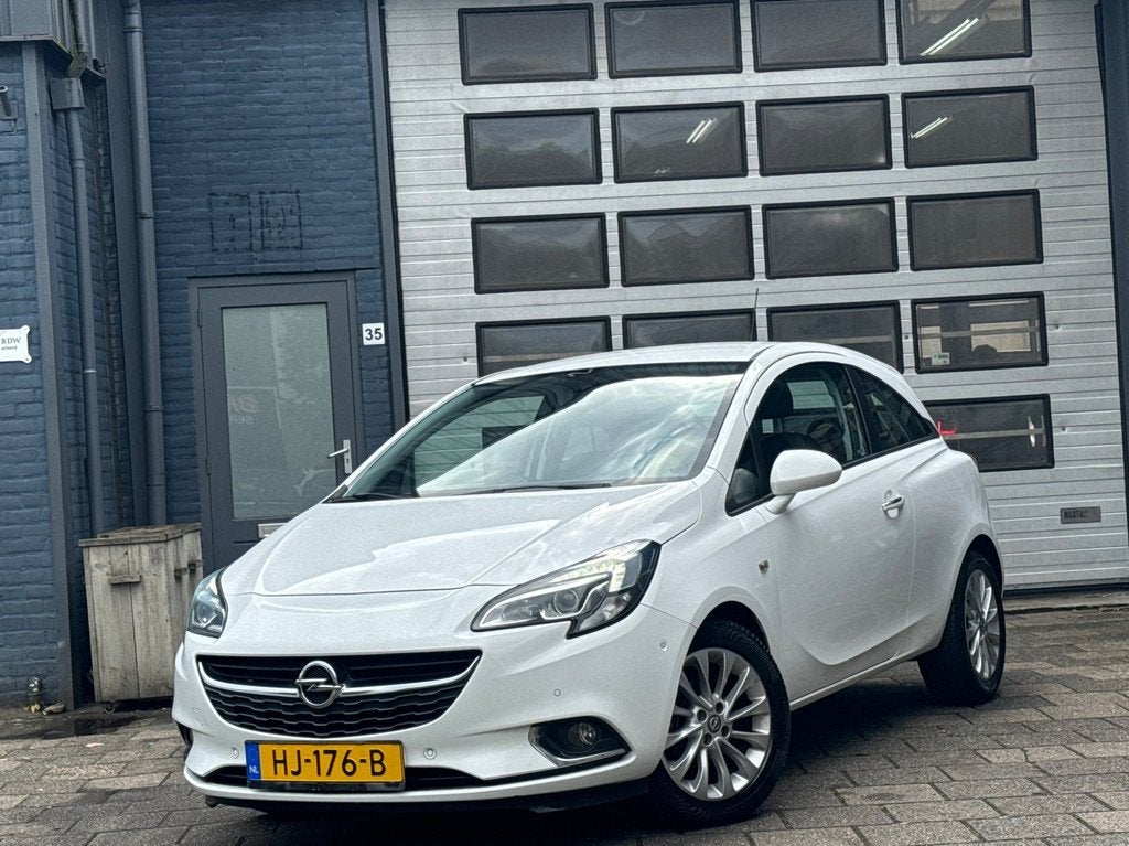 Opel Corsa 1.4 Cosmo | Clima | Cruise | Camera | PDC | N.A.P, Auto's, Opel, Automatische klimaatregeling, Wit, Origineel Nederlands