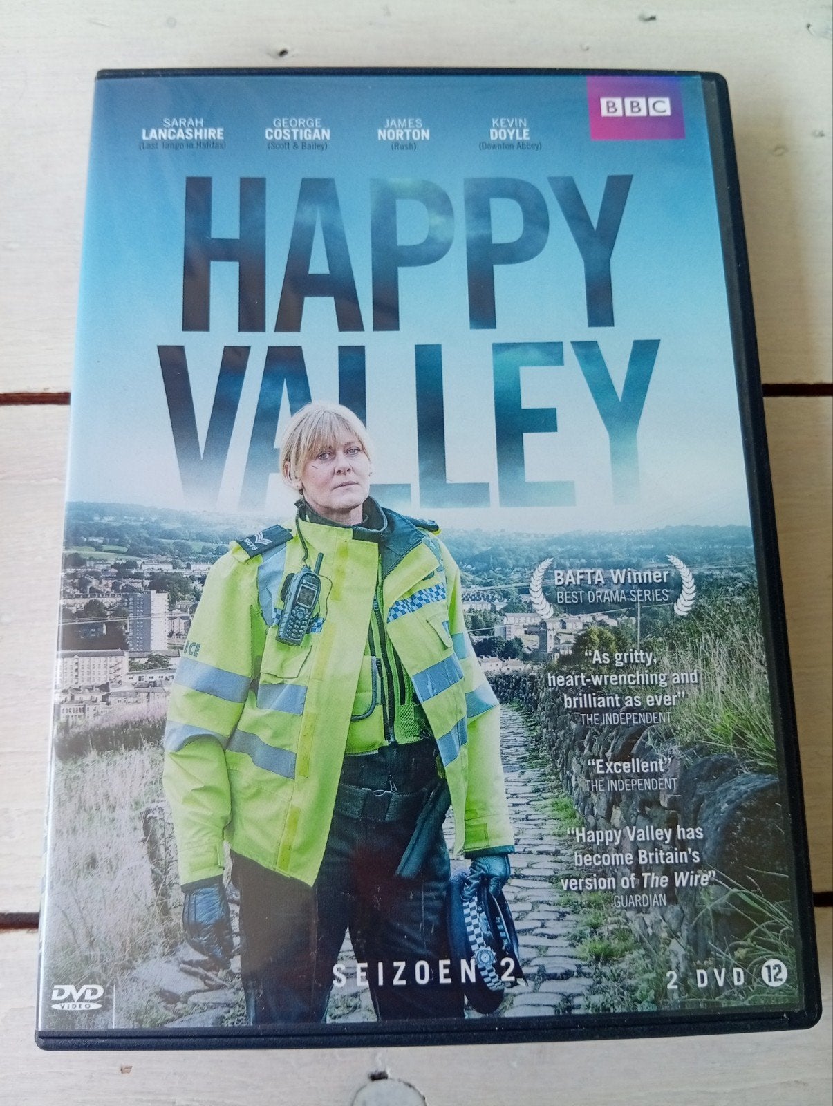 Happy Valley Seizoen 2 DVD - BAFTA Winnaar, Cd's en Dvd's, Engels, Nederlands, Ophalen of Verzenden, Zo goed als nieuw
