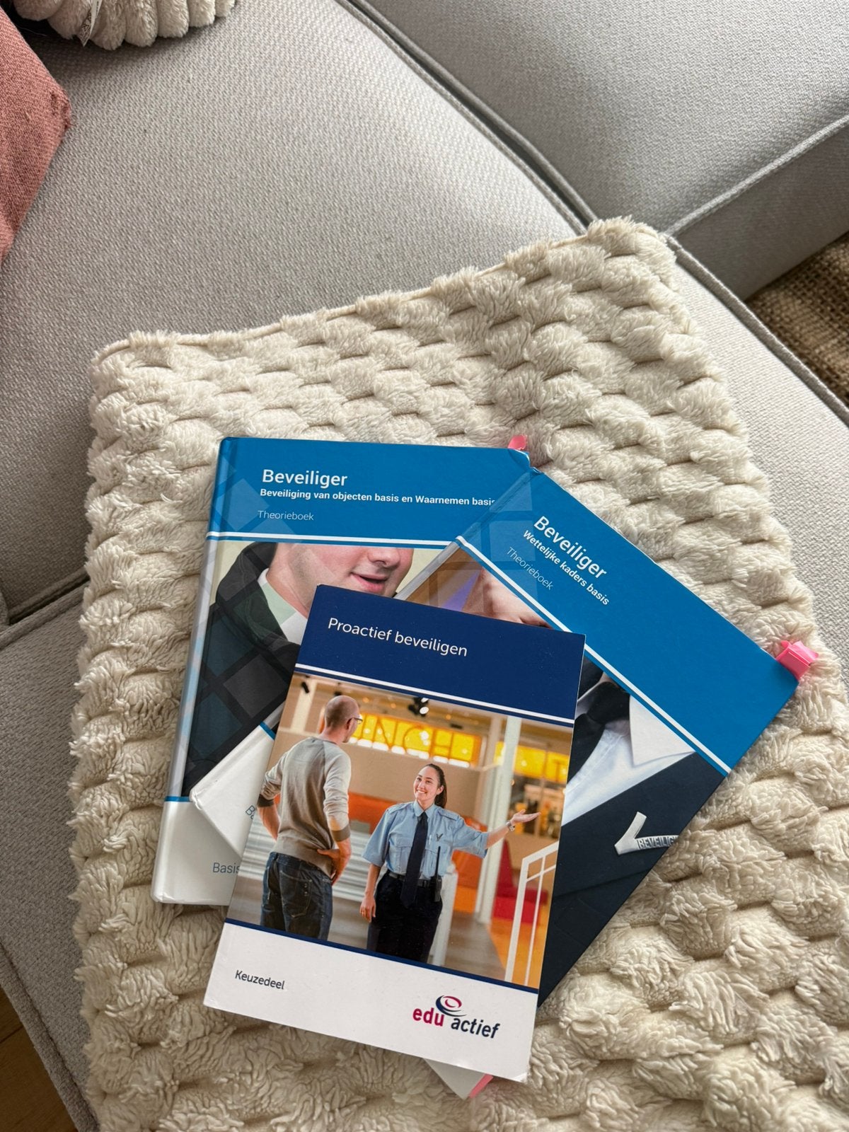 Beveiliger MBO 2 studie boeken met keuzedeel, Boeken, Ophalen of Verzenden, Zo goed als nieuw, Overige niveaus