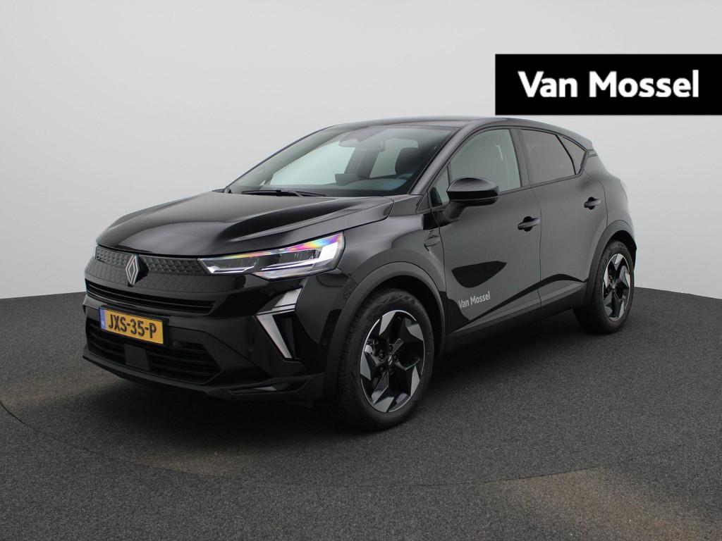 Renault Captur 1.8 E-Tech full hybrid 160 techno | Pack Ligh, 1789 cc, 4 cilinders, Leder en Stof, Zwart