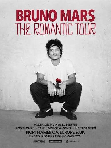 Bruno Mars - Za 4 juli Amsterdam, Tickets en Kaartjes, Theater | Cabaret en Komedie, Eén persoon, Juli