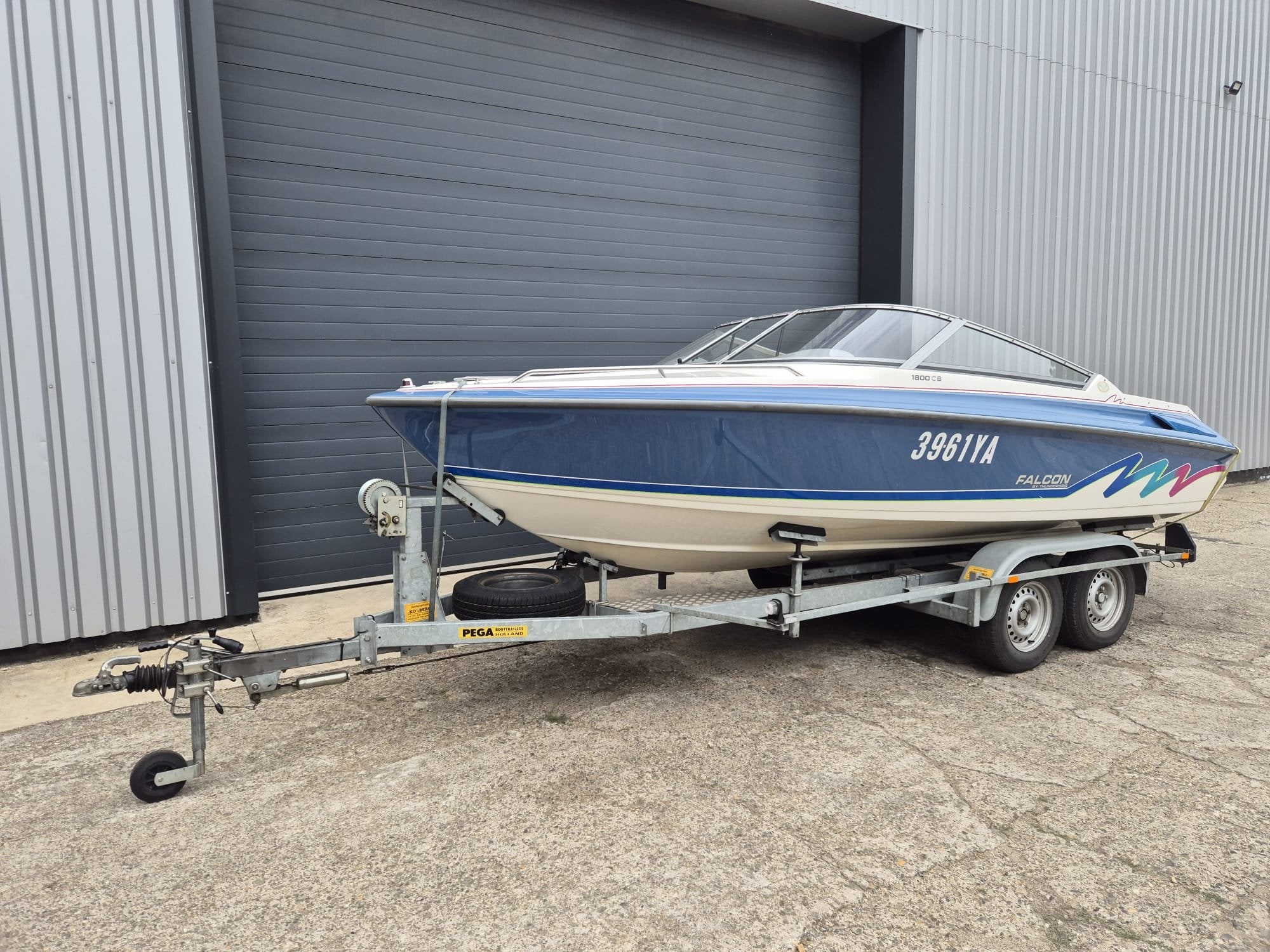 Falcon Thunderbird Speedboot 200PK (TOPSTAAT! 468 uur!), Gebruikt, Overige brandstoffen