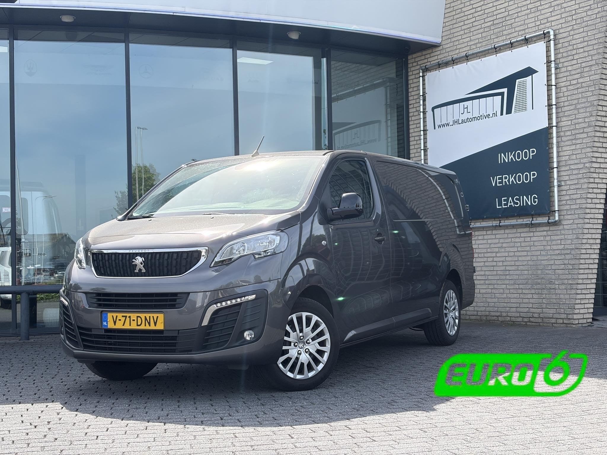Peugeot Expert 2.0 L3*AUTOM.*NAV*3PERS*CRUISE*INBOUW*A/C*250, Auto's, Bluetooth, Stof, Gebruikt, 4 cilinders