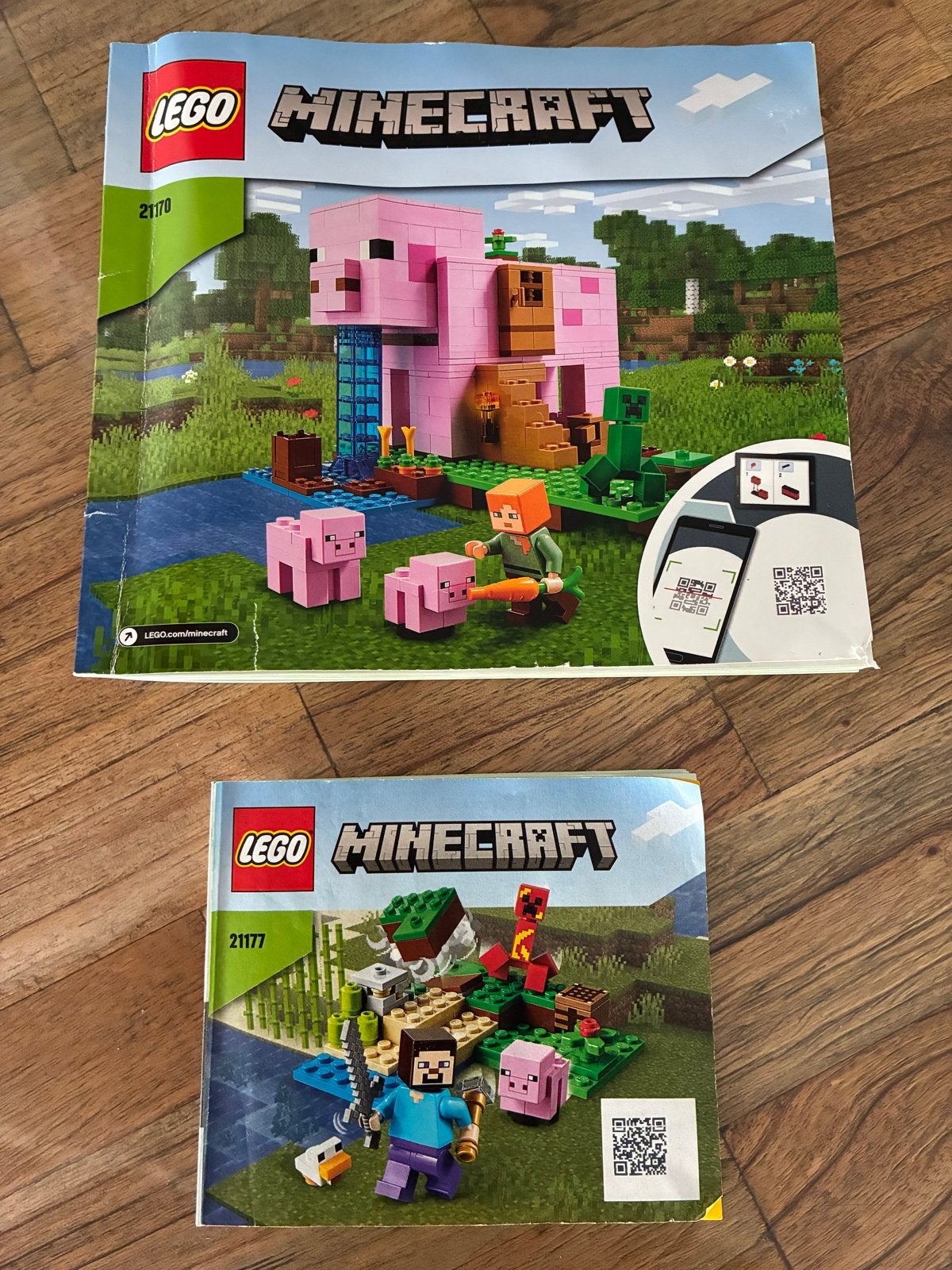 LEGO Minecraft Het Varkenshuis (21170), Ophalen of Verzenden, Zo goed als nieuw, Lego, Minecraft