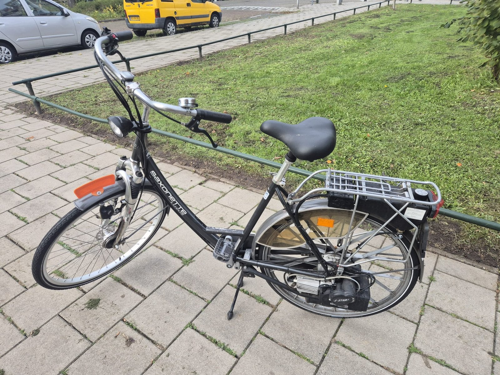 Saxonette luxus benzine motor fiets, Fietsen en Brommers, Ophalen, Zo goed als nieuw, Overige merken