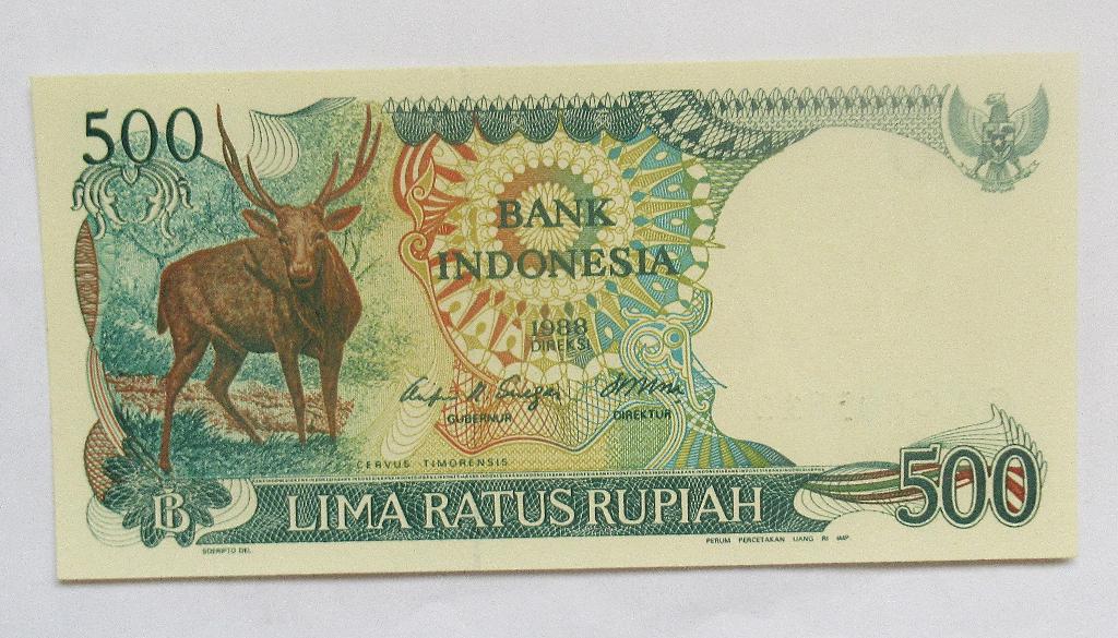 Indonesië 500 rupiah 1988, Verzenden, Zuidoost-Azië
