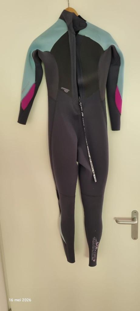 Dames Wetsuit 4/3 mm Neopreen Rugrits, Ophalen, Wetsuit, C-Skins, Zo goed als nieuw