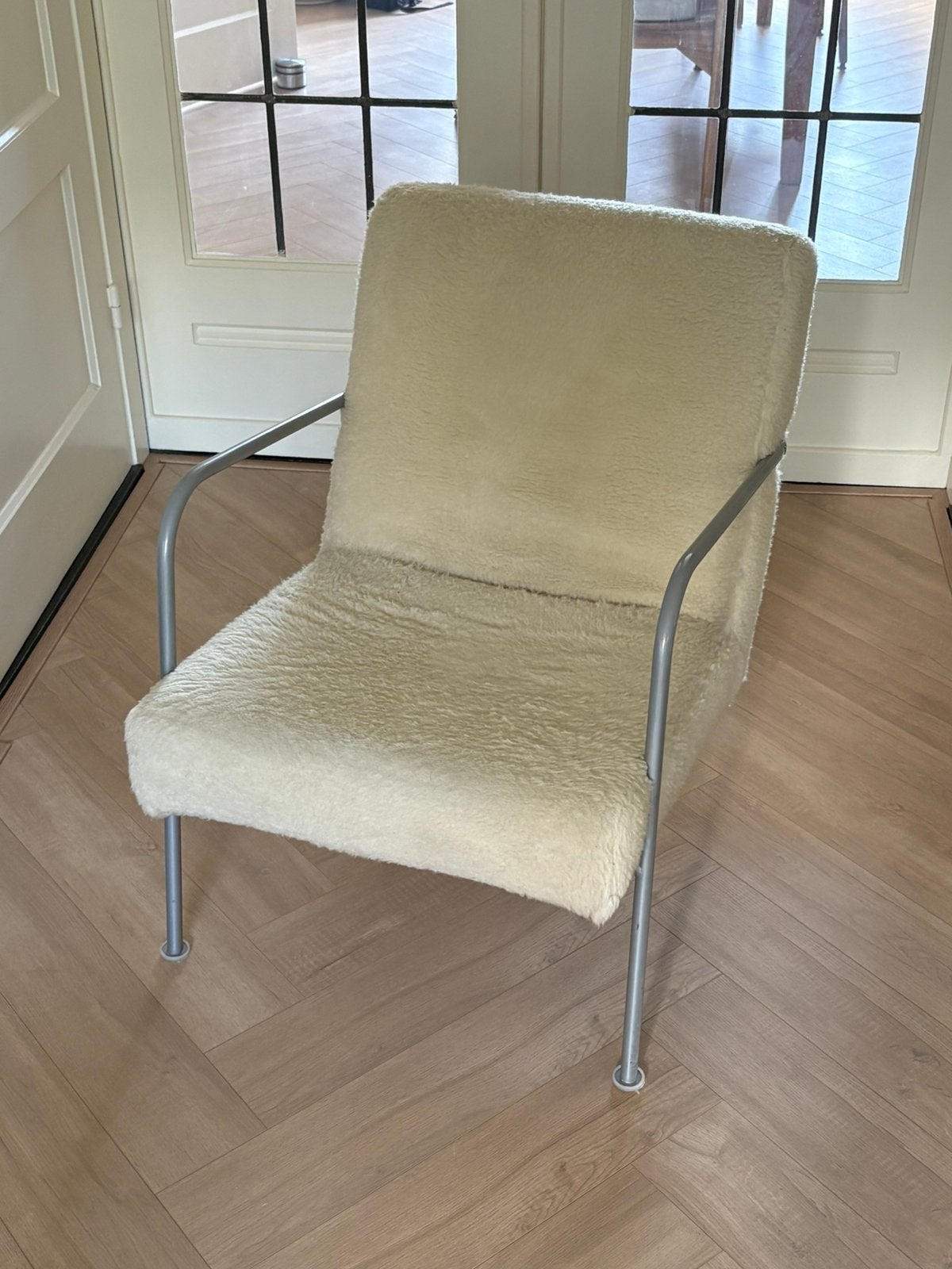 Teddy stoel van IKEA, Huis en Inrichting, Stoelen, Ophalen, Gebruikt, Wit