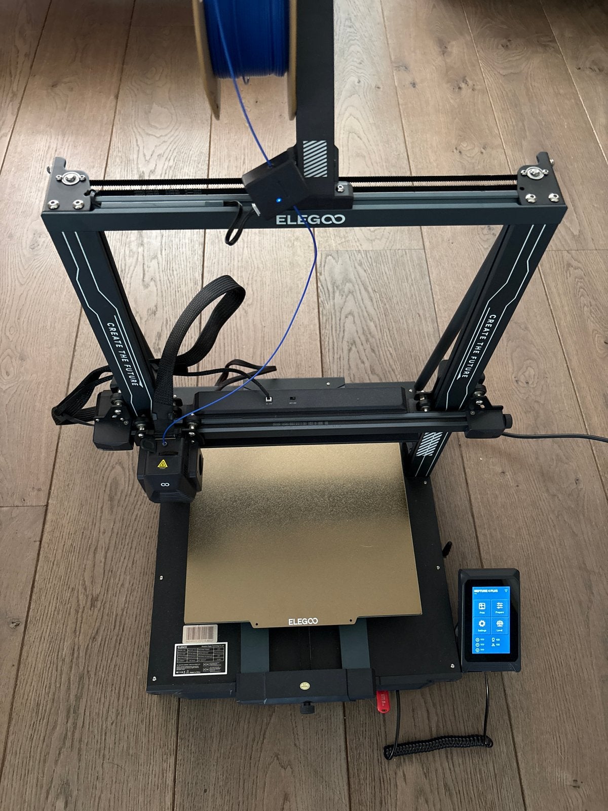 Elegoo Neptune 4 Plus 3D-printer (incl. filament), Ophalen, Ingebouwde Wi-Fi, Zo goed als nieuw, Filament