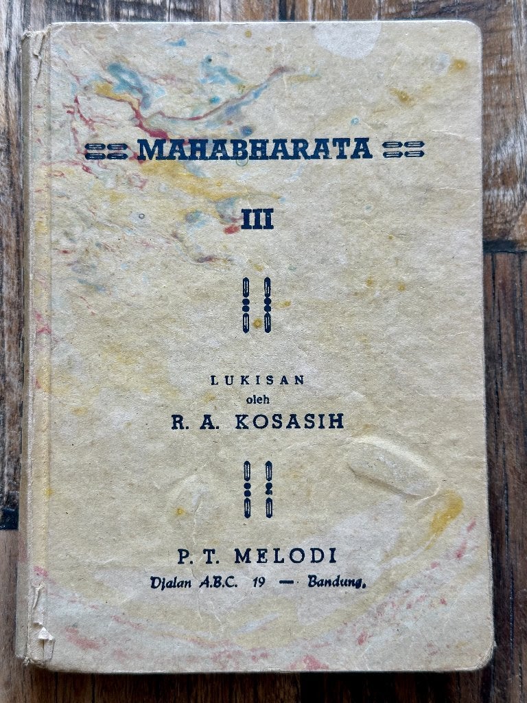 Zeldzame Vintage Komik 'Mahabharata III' - R.A. Kosasih, Antiek en Kunst, Antiek | Boeken en Bijbels, Ophalen of Verzenden