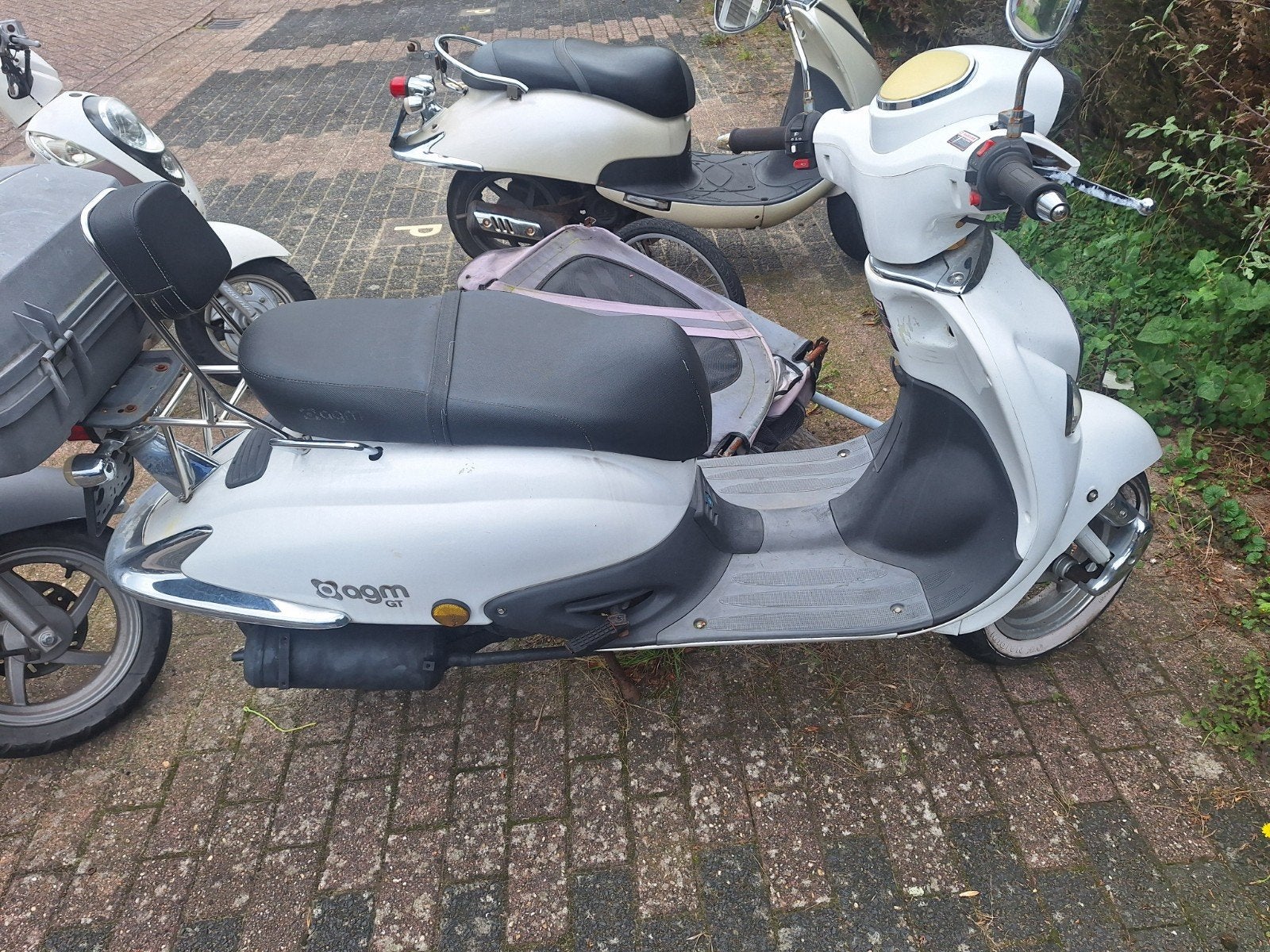 agm gt retro scooter, Fietsen en Brommers, Ophalen, Gebruikt, Overige merken