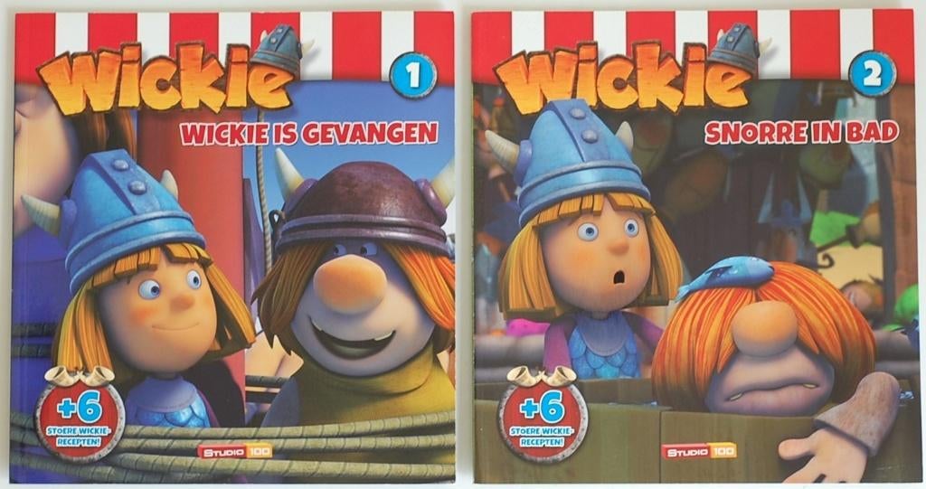 Wickie de Viking leesboekjes, Boeken, Kinderboeken | Jeugd | onder 10 jaar, Verzenden, Zo goed als nieuw