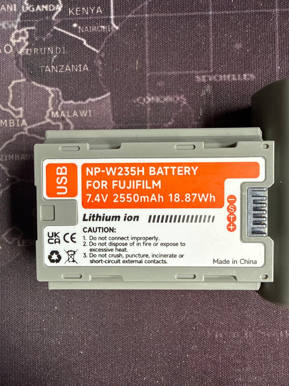 5 Fuji NP-W235H batterij voor X-T serie met USB-C in 1 koop, Ophalen of Verzenden, Gebruikt, Oplaadbaar