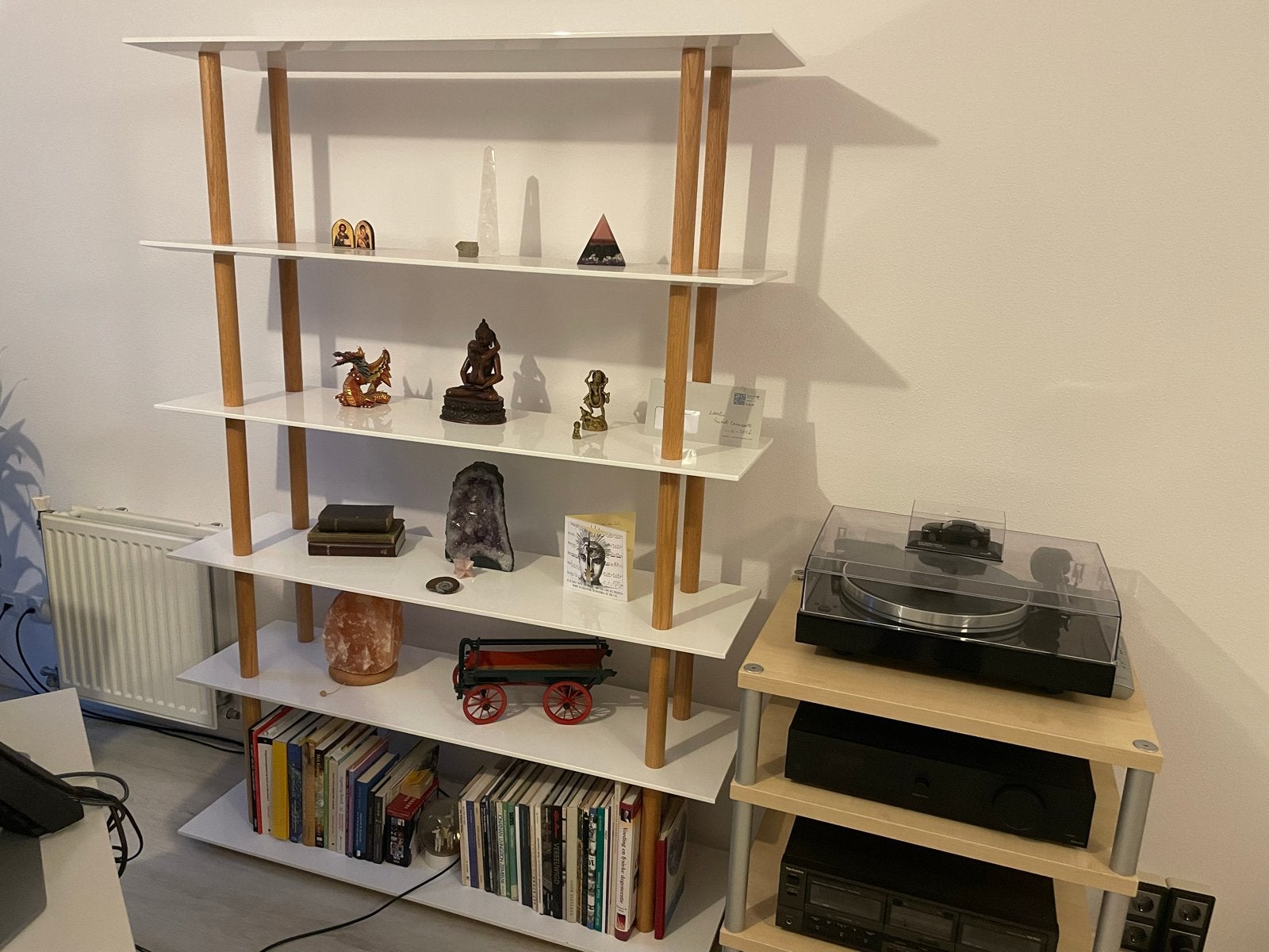 Zuiver Boekenkast/Open Kast - Zeer Goede Staat, Ophalen, Met plank(en), 100 tot 150 cm, Zo goed als nieuw