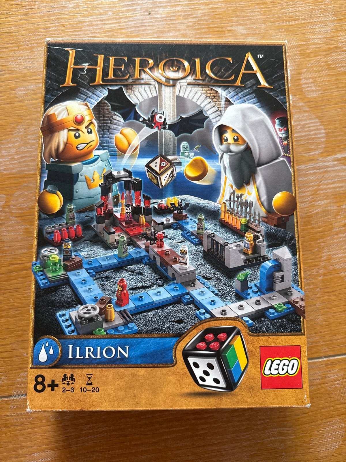 Lego Heroica Ilrion (3874) - Compleet bordspel, Kinderen en Baby's, Speelgoed | Duplo en Lego, Gebruikt, Overige thema's, Lego
