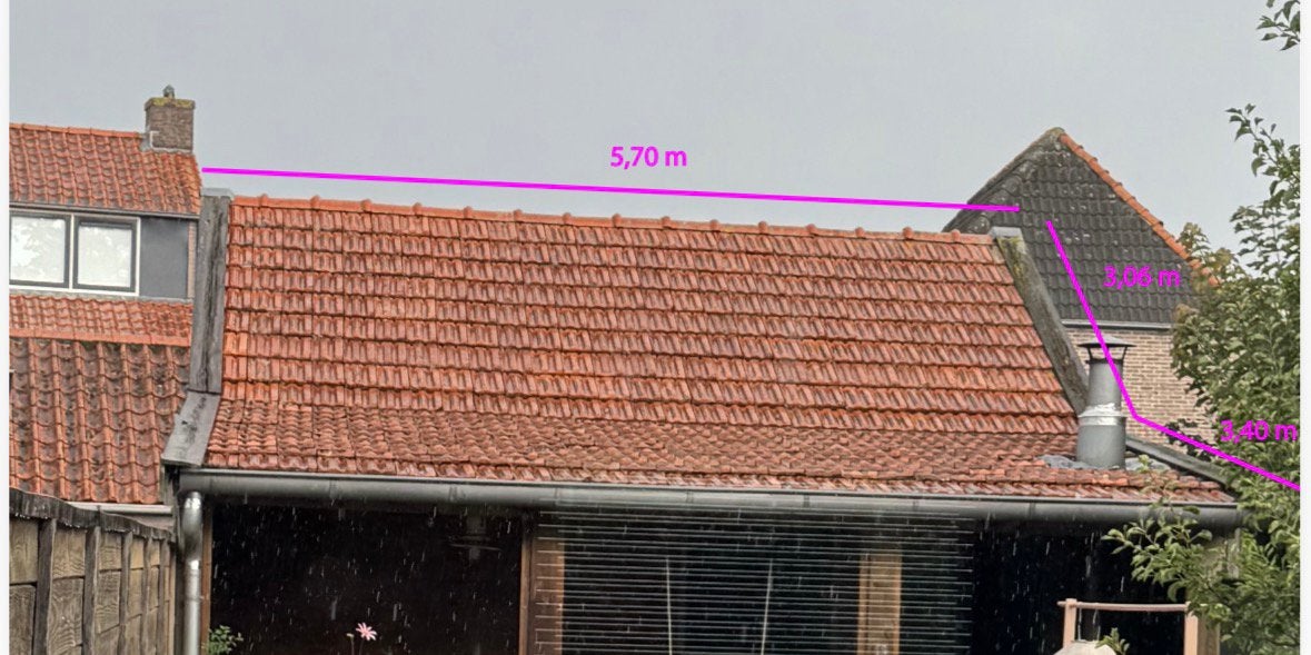 Partij dakpannen, Ophalen, Gebruikt, Steen of Klei, 15 m² of meer
