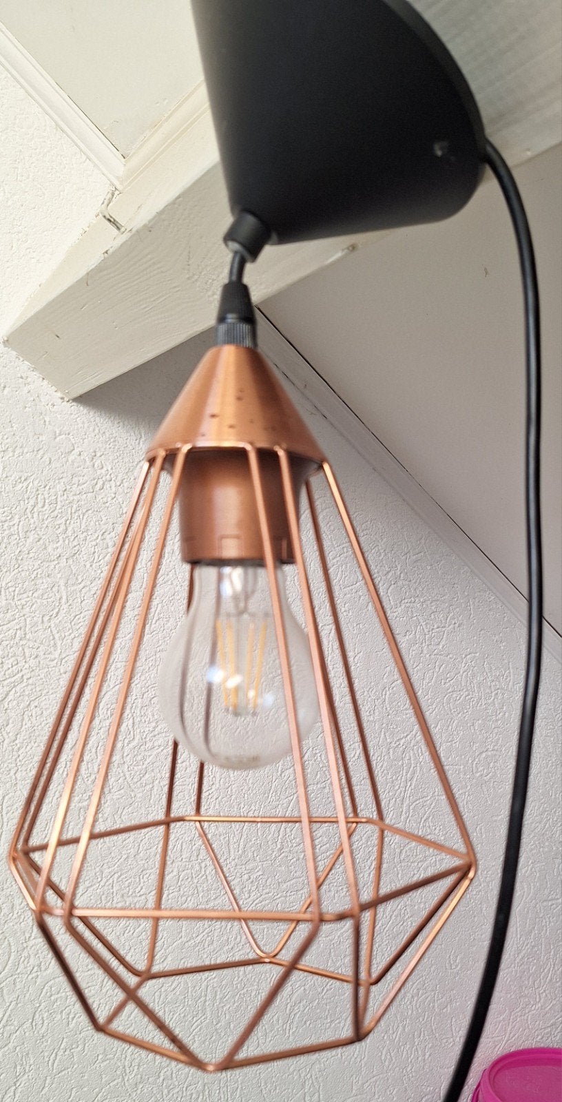 Plafon lamp, Ophalen