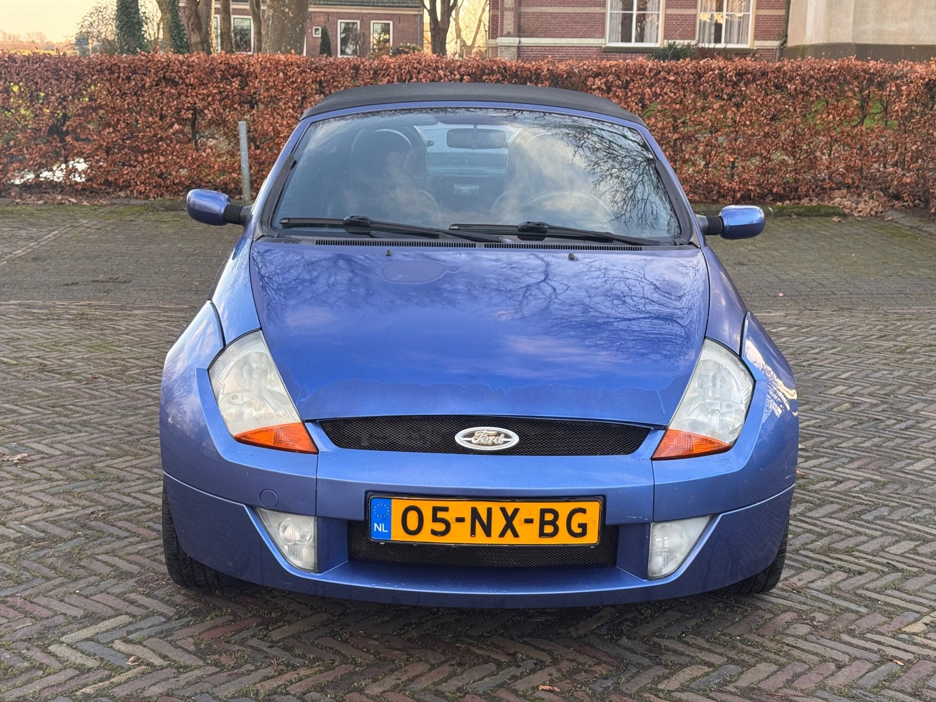 Ford Streetka 1.6 First Edition uit 2004, Blauw, Bedrijf, Handgeschakeld, Euro 4