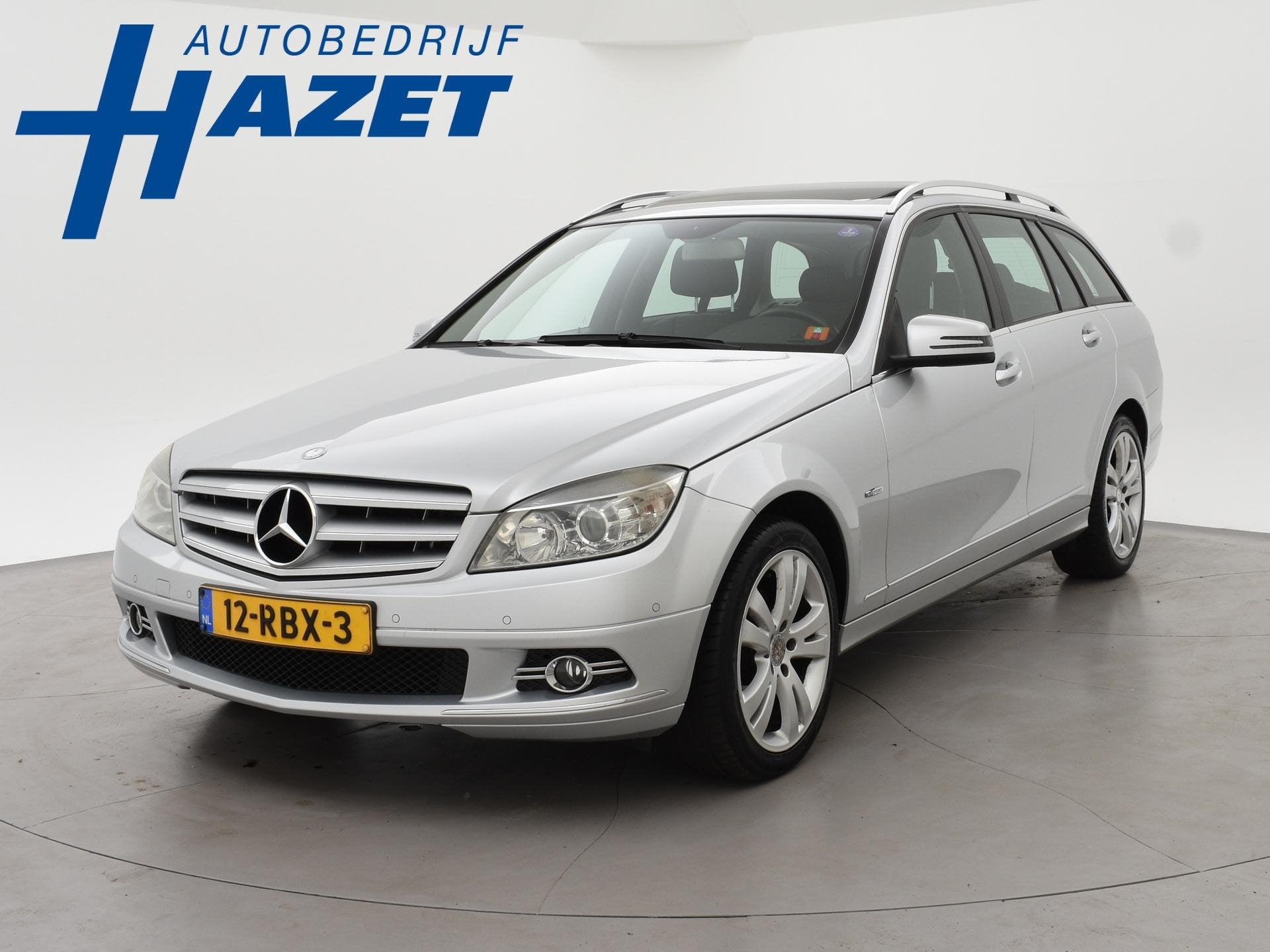 Mercedes-Benz C-klasse Estate 180 CGI AUT. AVANTGARDE + SCHU, Auto's, Mercedes-Benz, Euro 5, 1796 cc, 84 €/maand, 750 kg