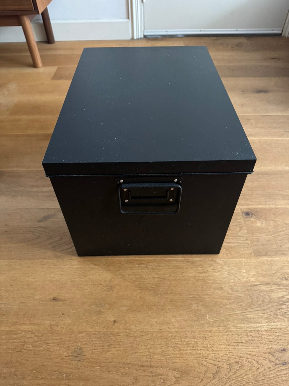 IKEA MANICK metalen opbergbox / opbergdoos, Ophalen, Minder dan 50 cm, Gebruikt, Minder dan 50 cm