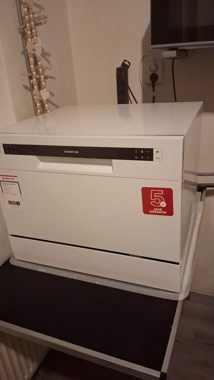 Compacte mini Inventum Vaatwasser VVW5520/03, Witgoed en Apparatuur, Ophalen, Gebruikt, Minder dan 85 cm