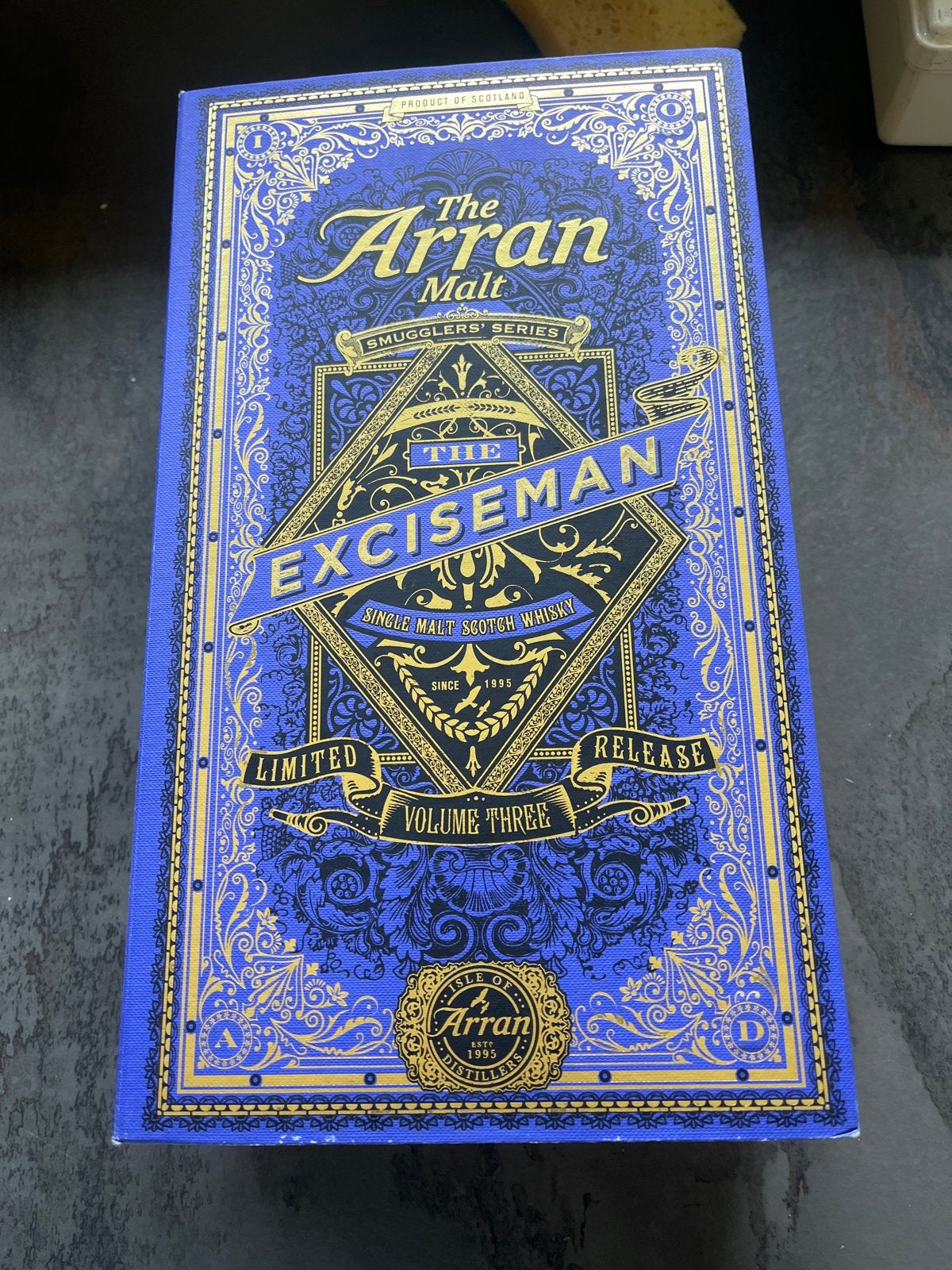 Arran smugglers serie doos en lege fles, Verzamelen, Ophalen of Verzenden, Overige