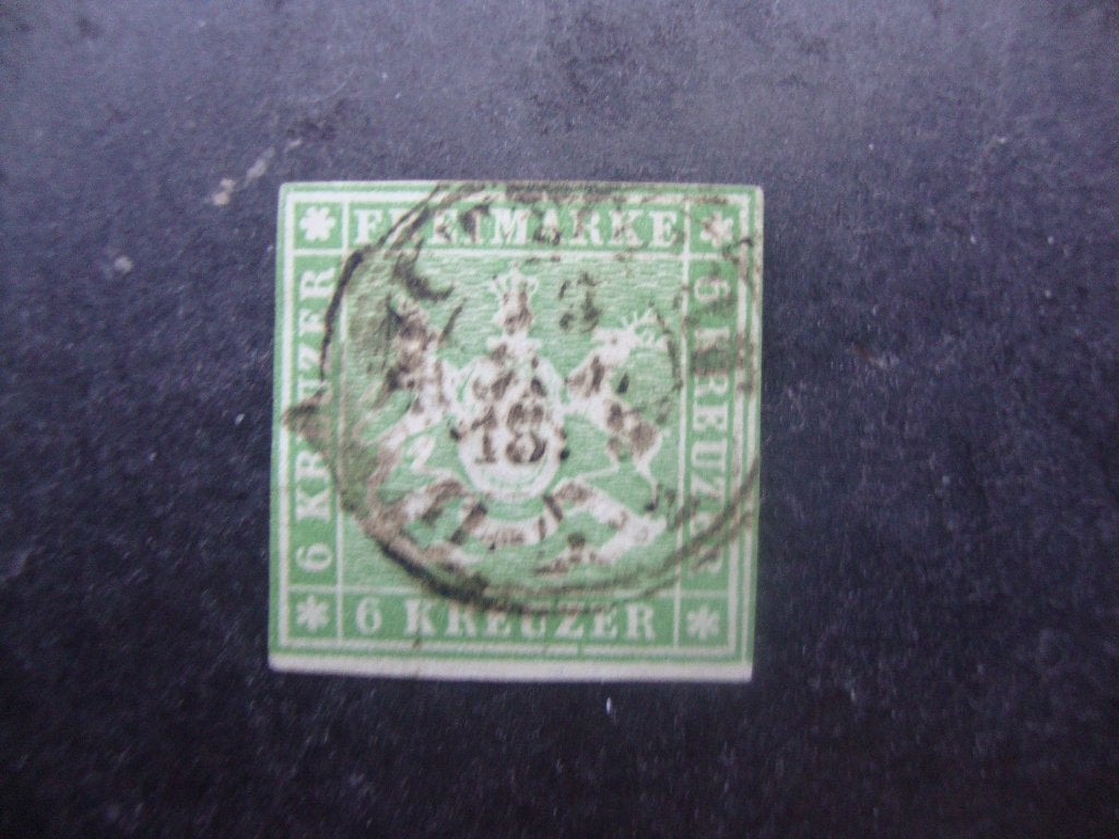Wurttemberg nr. 13b Gestempeld. ( super aanbieding ), Ophalen of Verzenden, Duitse Keizerrijk, Gestempeld