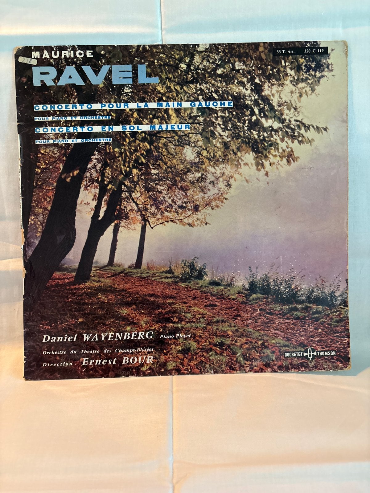 Maurice Ravel - Concerto voor de linkerhand / G majeur, Cd's en Dvd's, LP, Overige componisten, Soloconcert, Modernisme tot heden
