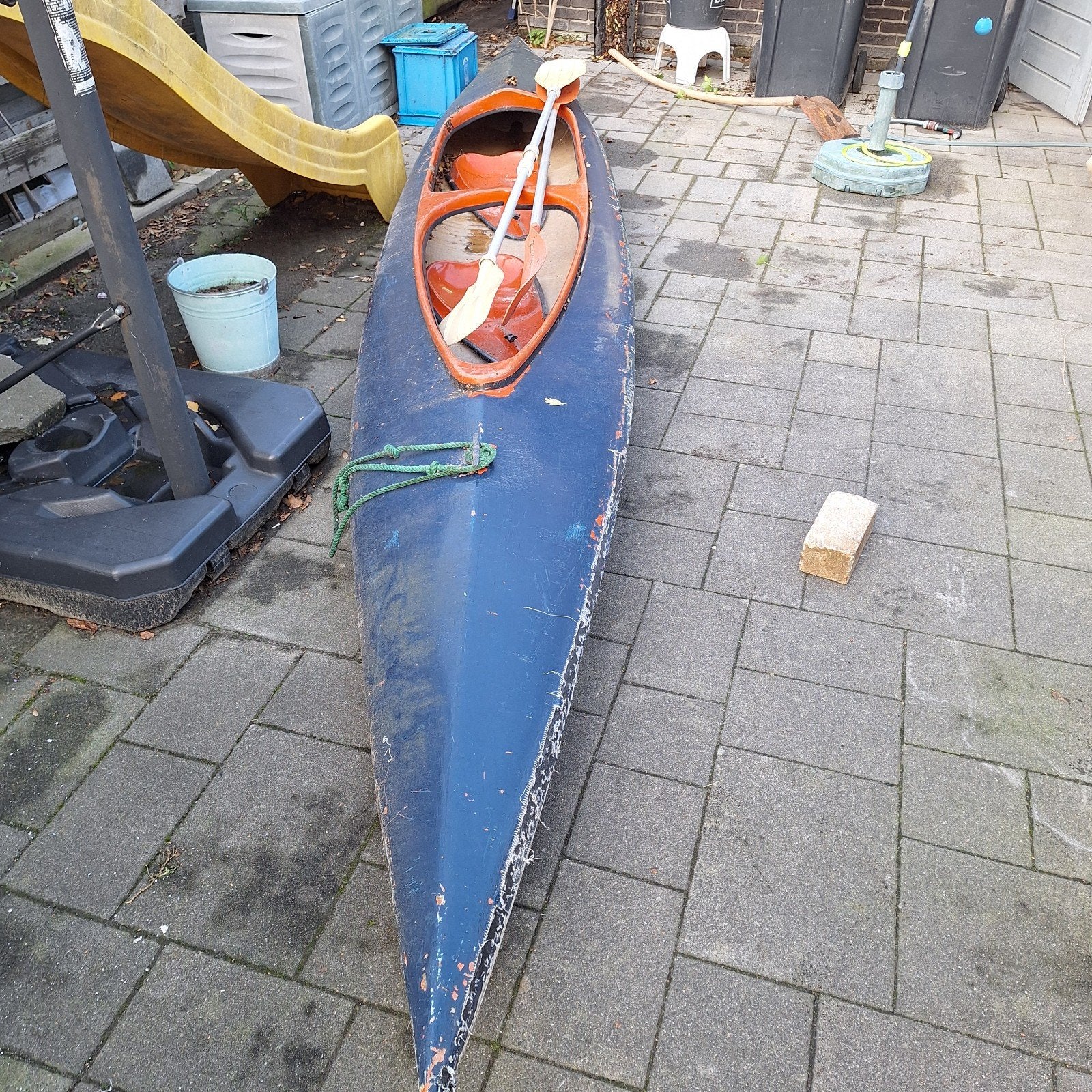 Kano met peddels (gratis af te halen), Watersport en Boten, Ophalen, Gebruikt, Eén persoon, Met peddels