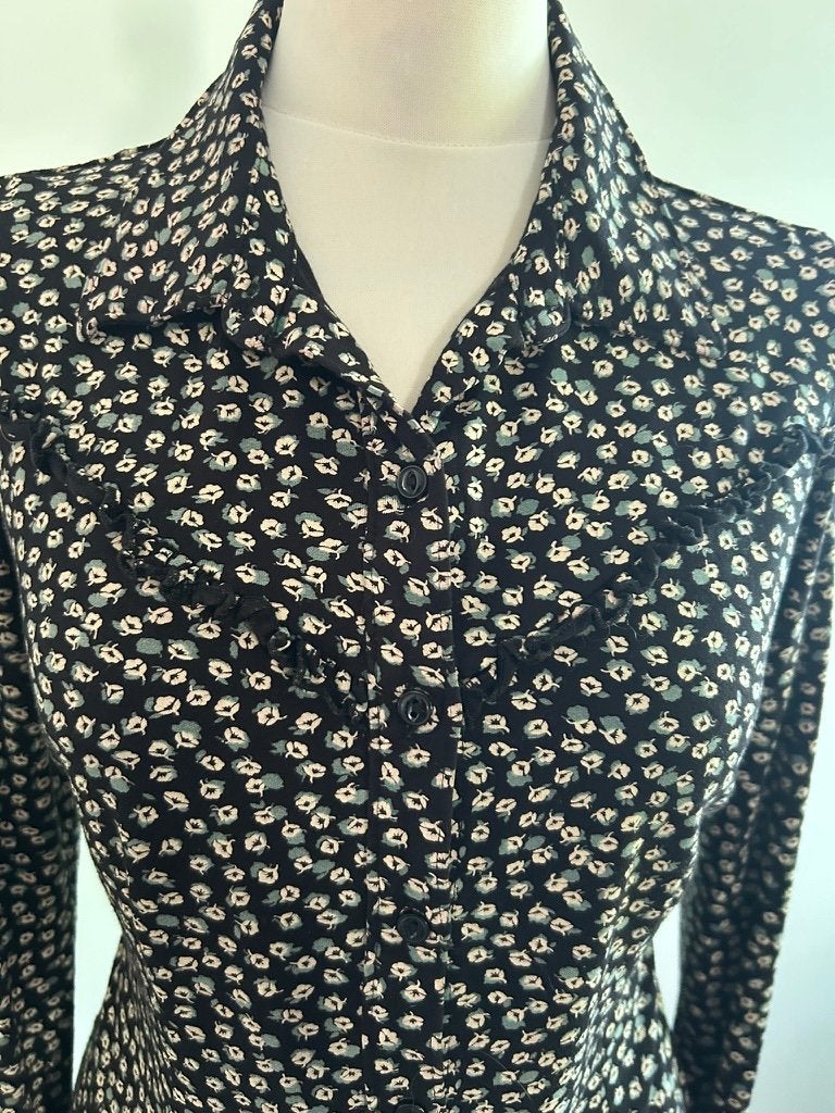 King Louie maat L prachtige western cowboy blouse 3378, Maat 42/44 (L), Ophalen of Verzenden, Zo goed als nieuw, King Louie