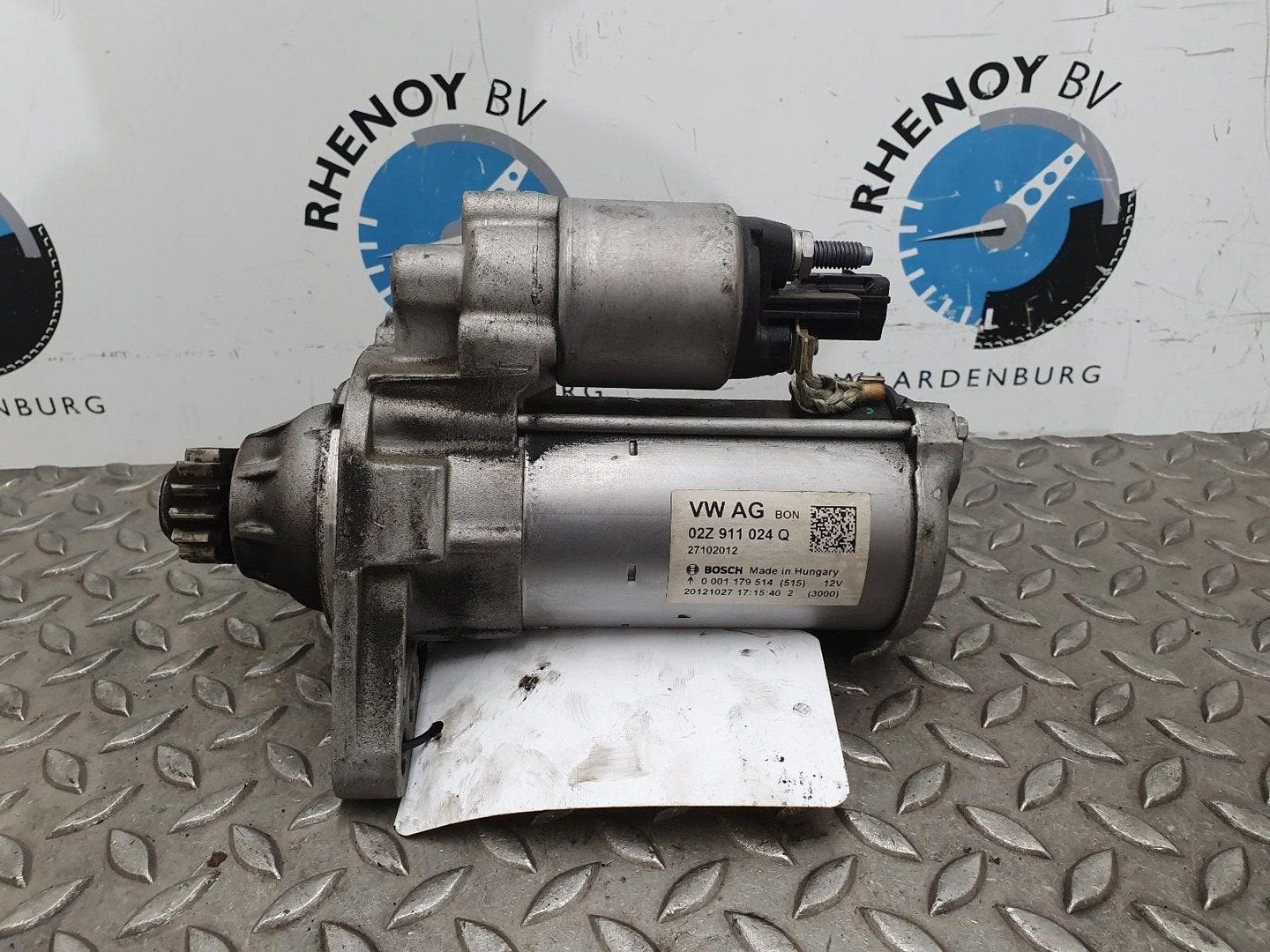VOLKSWAGEN GOLF STARTMOTOR 2012, Ophalen of Verzenden, Gebruikt, Stiba lid