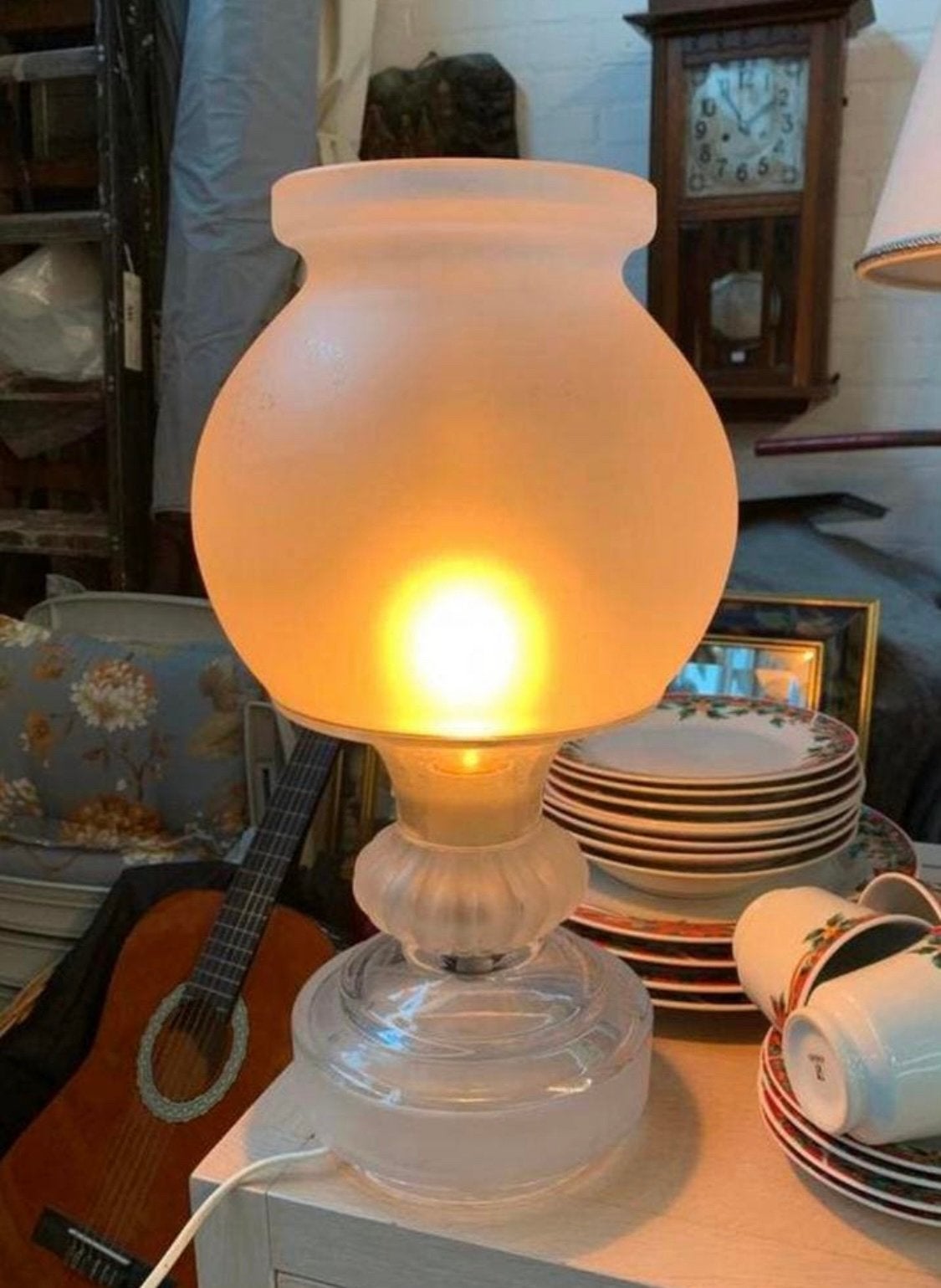 Lamp twee dolce villa decoration vintage tafellampen 70s., Huis en Inrichting, Lampen | Tafellampen, Ophalen of Verzenden