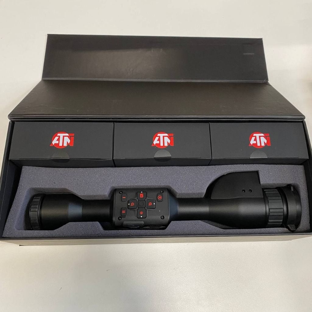 ATN Mars 5 EVO LRF 640 640X480 4-32X Thermische Richtkijker, Verzenden, Zo goed als nieuw