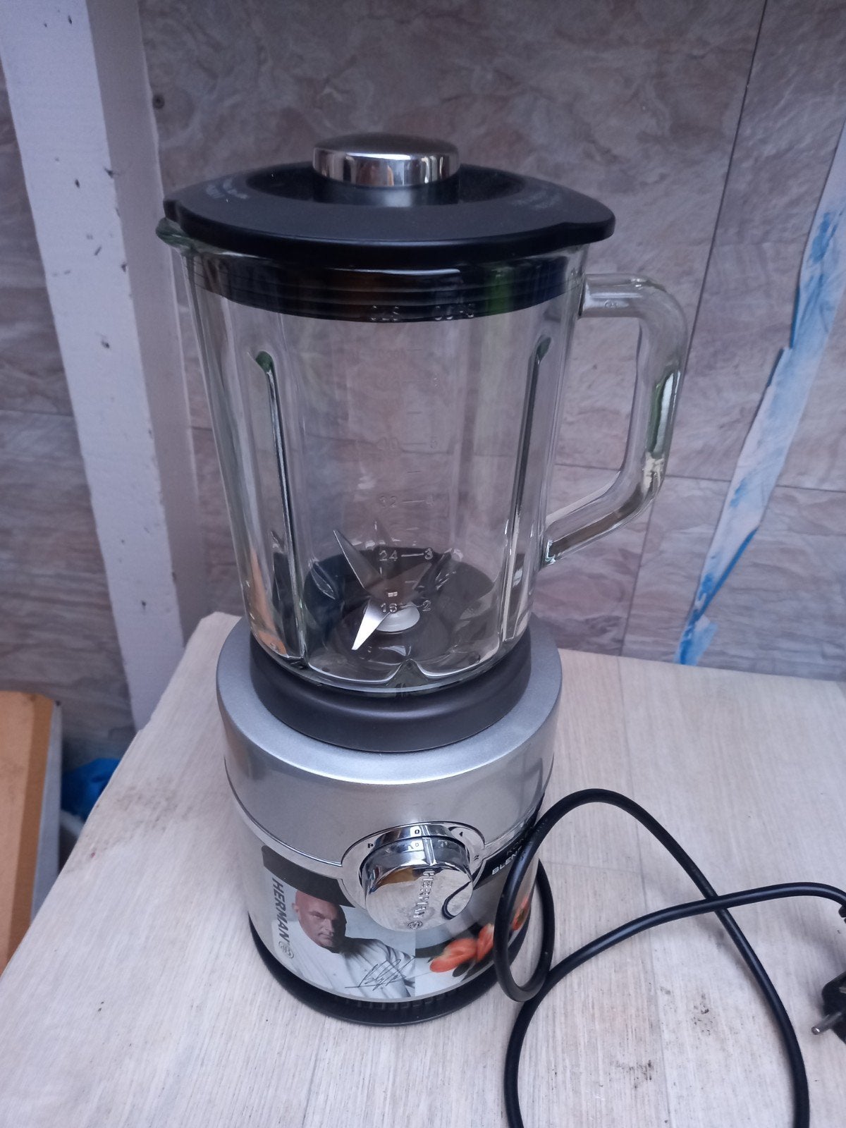 Herman's Blender - Krachtige Keukenmachine, Ophalen of Verzenden, Zo goed als nieuw, Blender