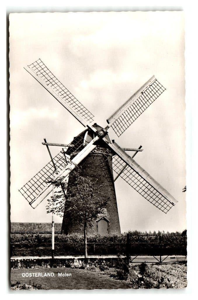 Oosterland, Molen, Verzenden, 1960 tot 1980, Ongelopen, Zeeland