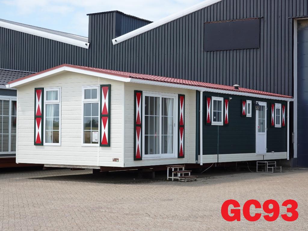 Keurig MAAT chalet met 2 slaapkamers en dubbel glas, Caravans en Kamperen, Tot en met 4