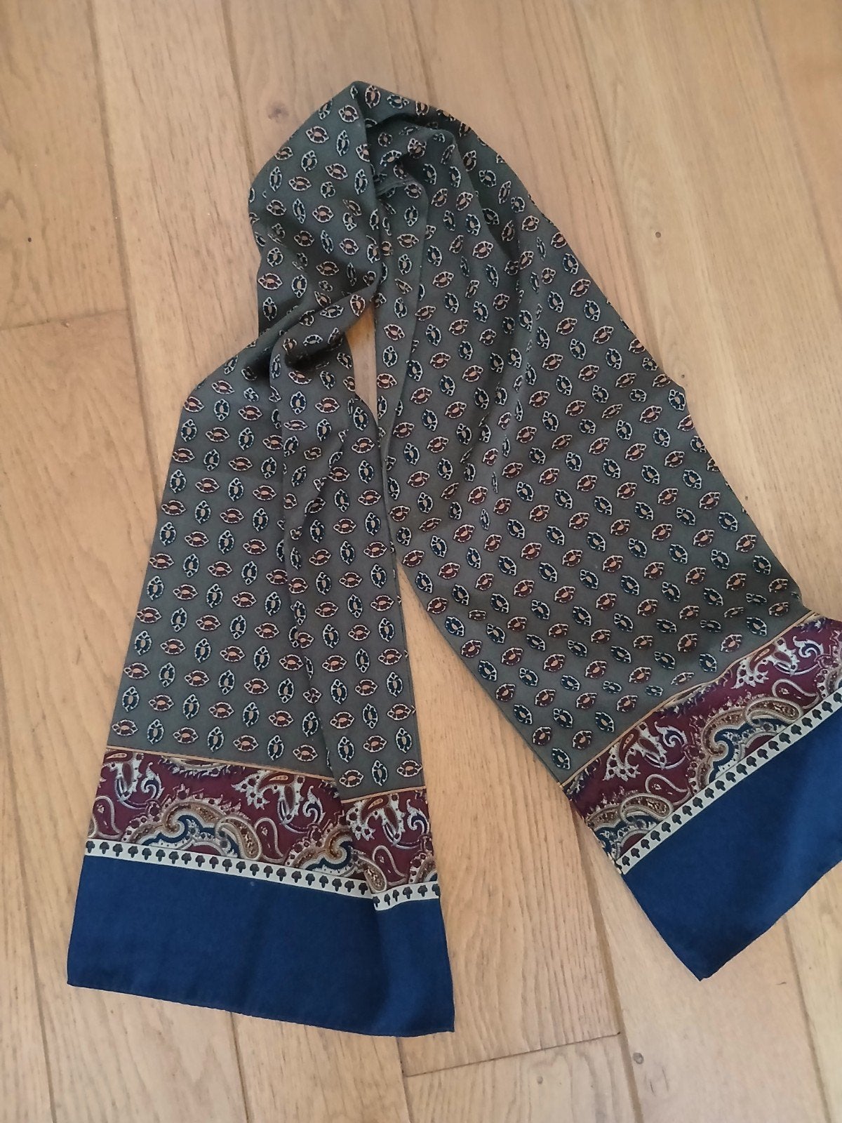 Vintage herensjaal, Kleding | Heren, Ophalen of Verzenden, Gedragen, Sjaal