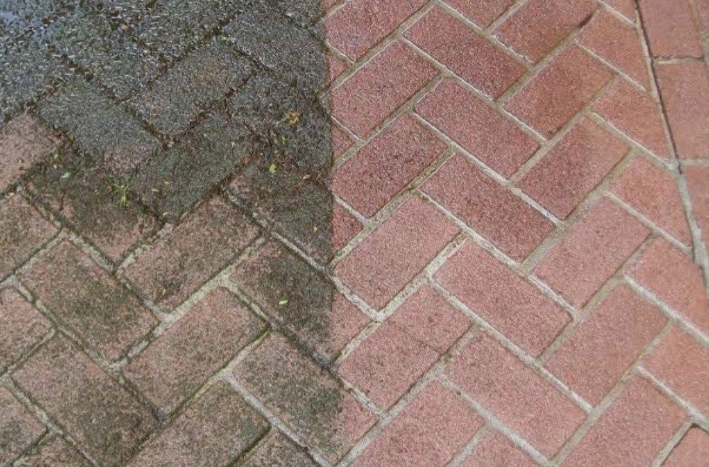 bestrating laten reinigen, Ophalen, Beton, Klinkers